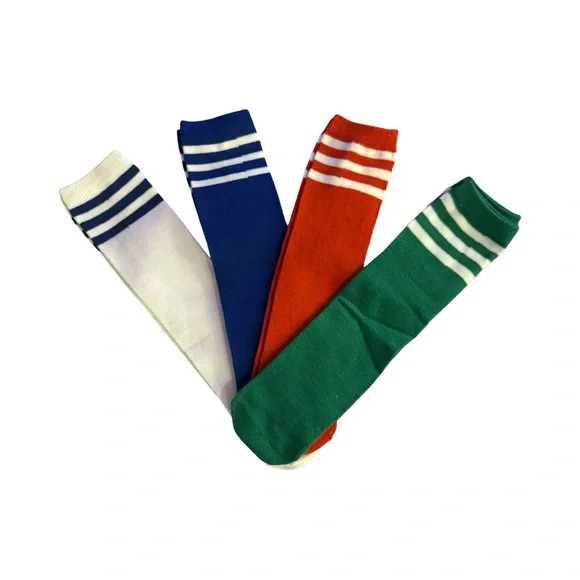Colorful Striped Toddler Socks Set 1-3 Year - Picture 1 of 1